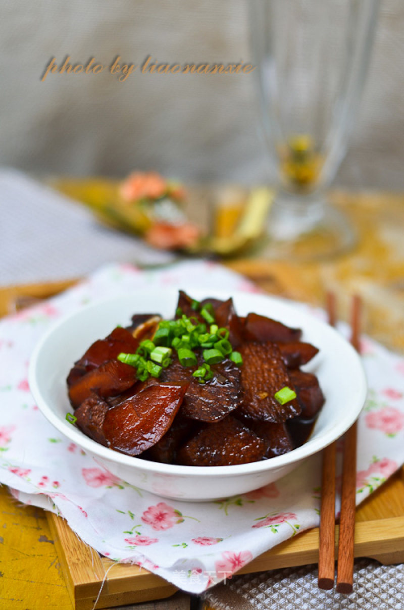Braised Yam with Three Sauce recipe