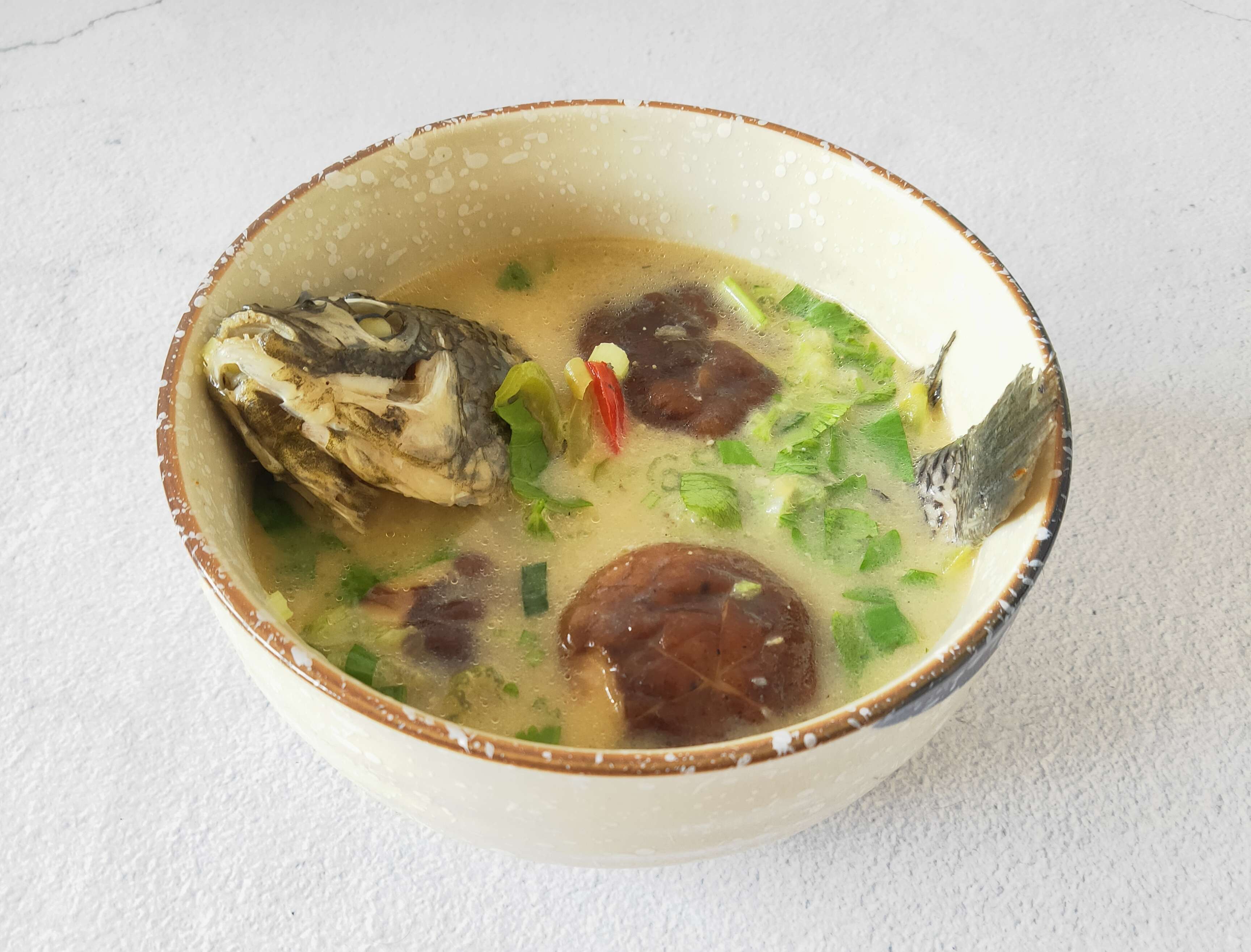 Mushroom Crucian Carp Soup recipe