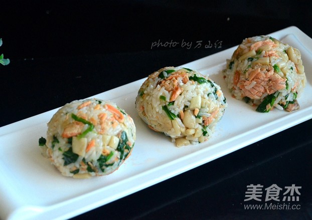 Salmon Rice Ball recipe