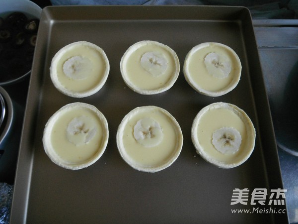 Banana Tart recipe