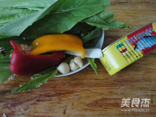 Tempeh Fish Oil Lettuce recipe