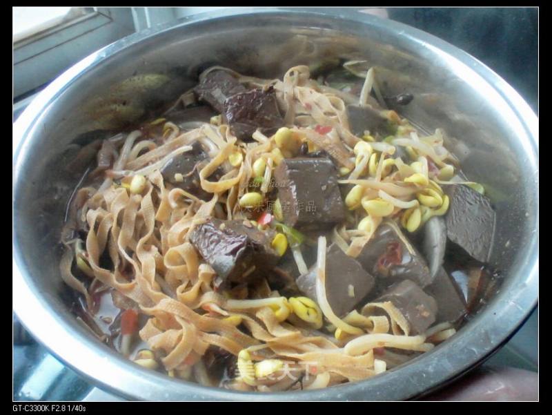 Duck Blood Mala Tang recipe
