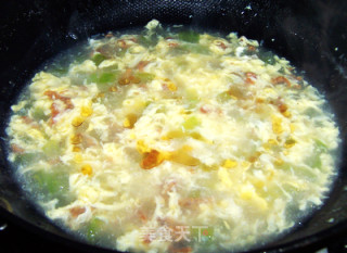 Sea Rice Egg Flower Winter Melon Purée recipe