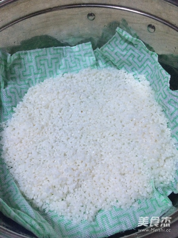 Homemade Sweet Wine Glutinous Rice recipe