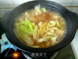 Braised Tofu with Cabbage Vermicelli recipe