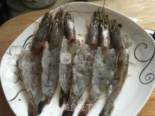 Baked Prawns with Cheese recipe