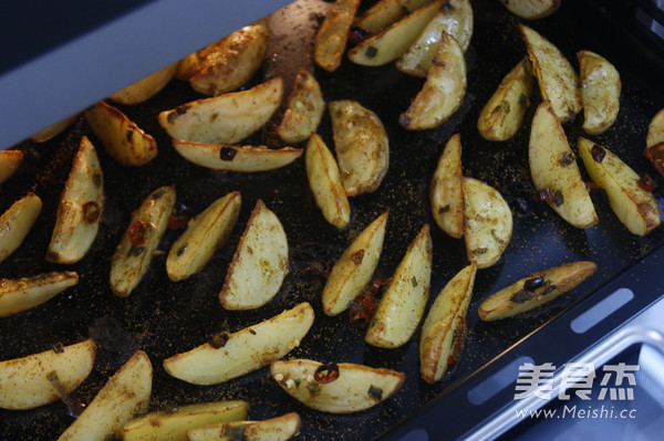 Roasted Potato Wedges with Cumin recipe