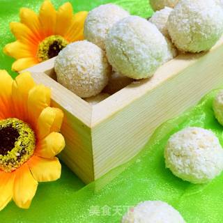 #柏翠大赛# Protein Coconut Ball recipe