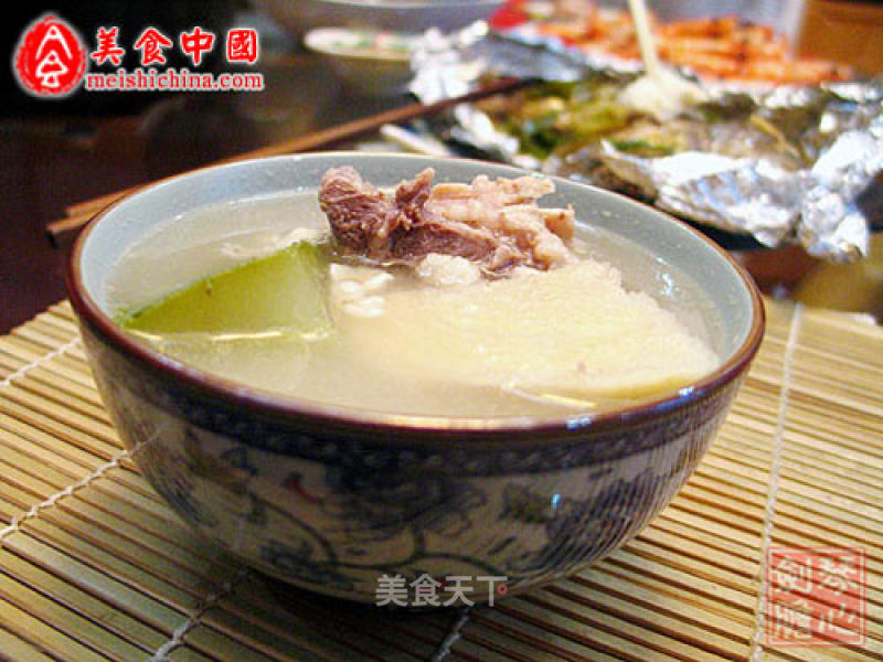 [cantonese Cuisine] Fen Ge, Winter Melon and Eyebrow Soup recipe