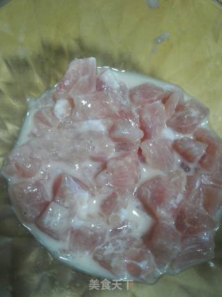 Frozen Tofu Fried Three Diced recipe
