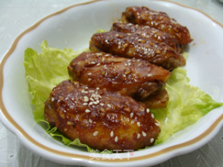 Honey Garlic Chicken Wings recipe