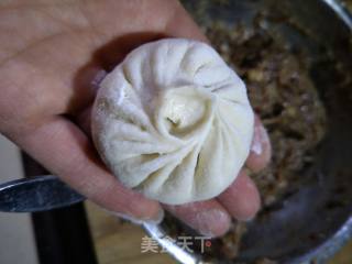 Beef and White Radish Buns recipe