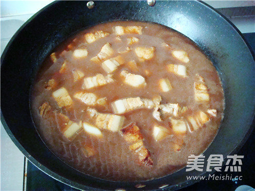 Oil-free Fermented Bean Curd Roasted Pork recipe