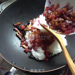 Stir-fried Glutinous Rice recipe