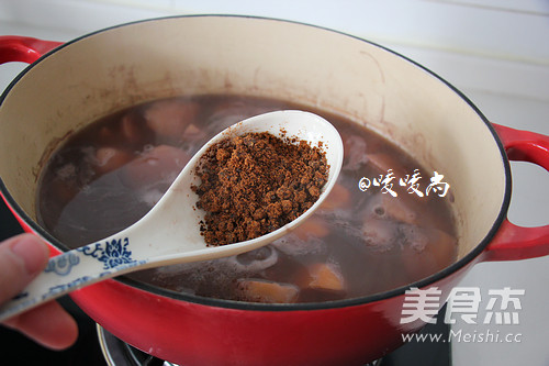 Sweet Taro and Red Bean Soup recipe