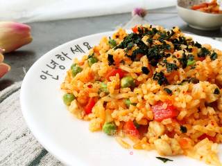 Spicy Cabbage Fried Rice recipe