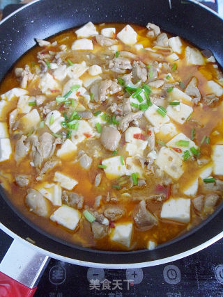 [spicy Chicken Drumsticks and Tofu] recipe