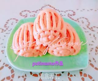 Red Pitaya Steamed Buns recipe