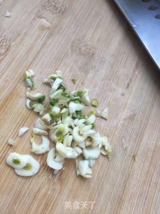 Spinach Mixed with Sea Rainbow recipe