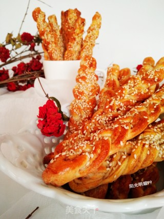 Bean Paste Twisted Stick recipe