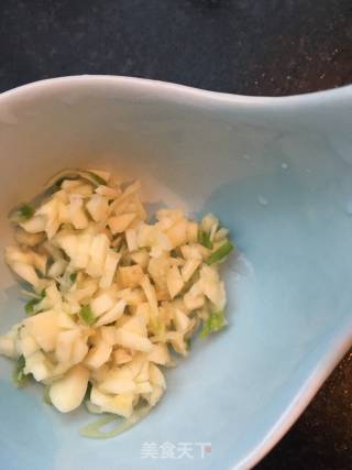 Broccoli Stalks with Minced Garlic recipe