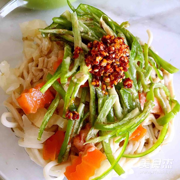 Cold Noodles with Sesame Sauce recipe