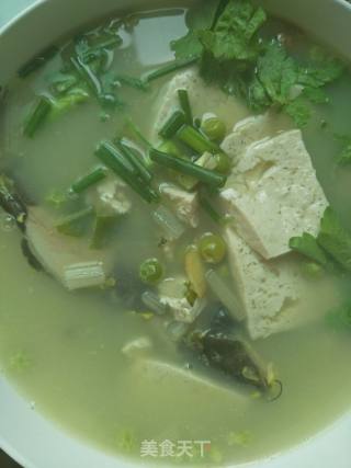 Yellow Spicy Ding Tofu Soup recipe