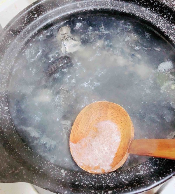 Nourishing Black Chicken Yam Soup recipe