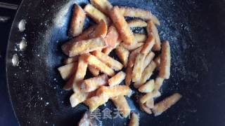 Anti-sand Golden Sweet Potato Chips recipe