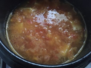 Nutrition Reduced Fat Tomato and Shrimp Slippery Tofu Soup recipe