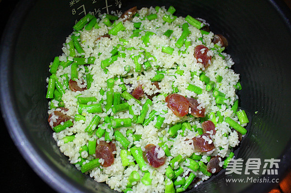 Cowpea Sausage Rice recipe