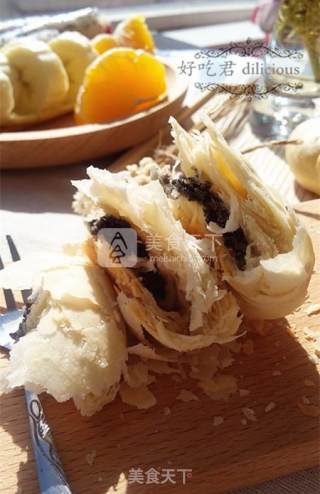 Black Sesame Honey Shortbread recipe