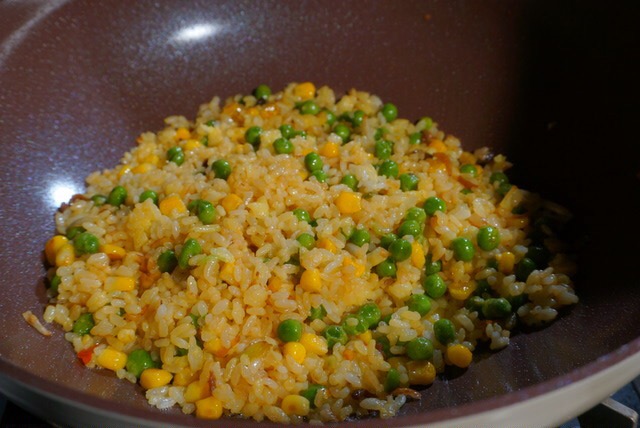 Fried Rice with Xo Sauce that Can be Eaten in One Sitting recipe
