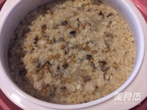 Wild Rice and Mixed Grains Porridge recipe