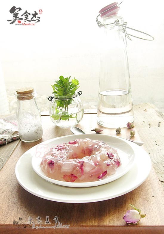 Rose Saponified Rice Jelly recipe