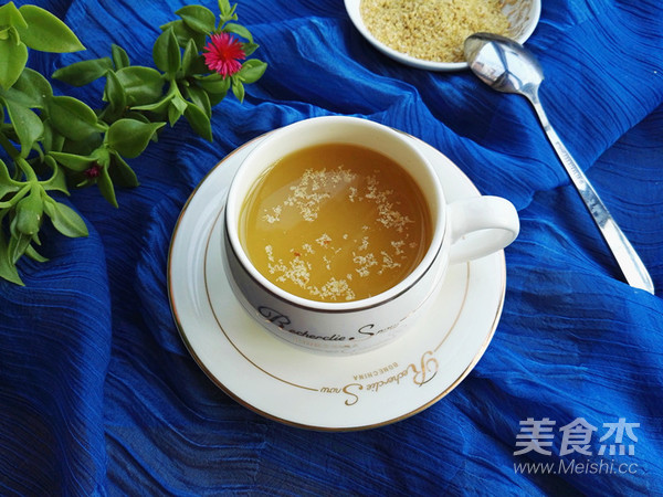 Wheat Germ Honey Tea recipe