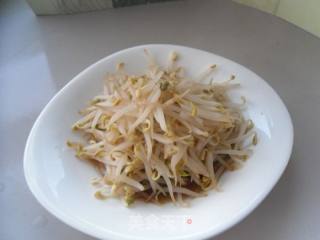 【northeast】red Oil Mung Bean Sprouts recipe