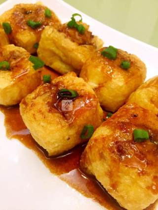 Stuffed Pork with Tofu recipe