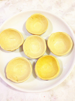 Spinach Salted Egg Tart recipe