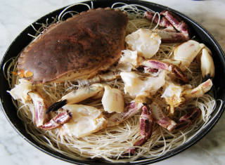 Zodiac Crab Steamed Rice Noodles recipe