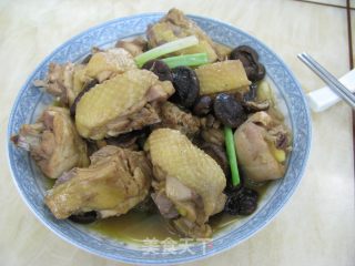 Braised Chicken with Mushrooms recipe