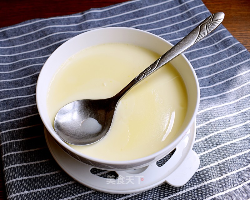 Steamed Eggs with Milk recipe