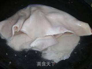 Cold Braised Pork Skin recipe