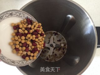 Red Bean Cashew Soy Milk recipe