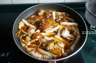 Stir-fried Rice Cake with June Yellow Sauce recipe