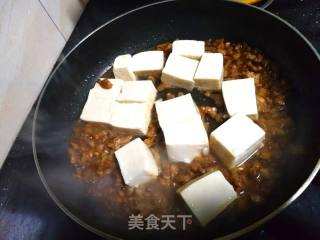 Braised Tofu with Diced Pork recipe