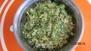 Steamed Dumplings with Zucchini Stuffing recipe