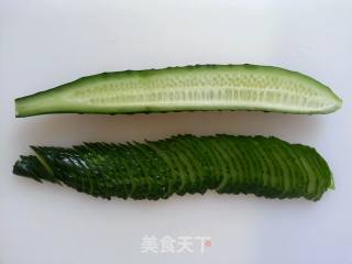 Cucumber and Radish Mix with Chinese Cabbage recipe