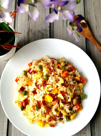 Assorted Bacon and Egg Fried Rice