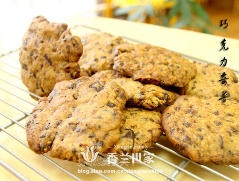 [fanglan Family] Chocolate Chip Biscuits Real Nouveau Riche Biscuit recipe